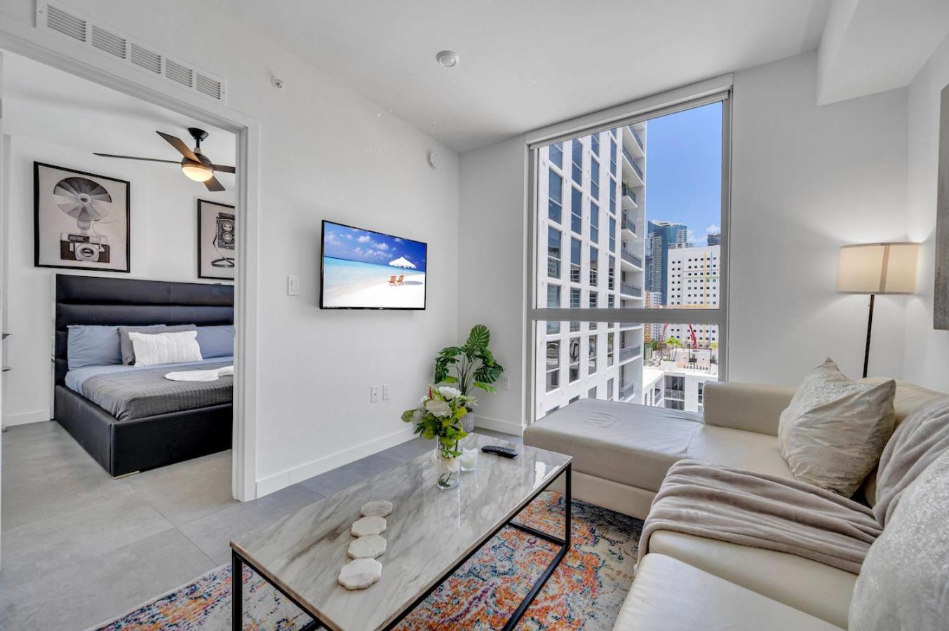 דירות Amazing Unit In Downtown Miami With Free Parking מראה חיצוני תמונה